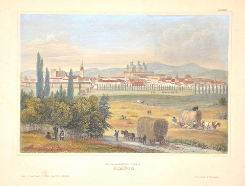 Der erzbischöfliche Pallast zu Olmütz