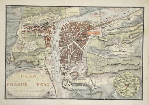 Plan of Prague / Plan von Prag