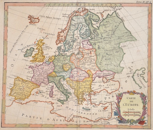 Carte de l´Europe