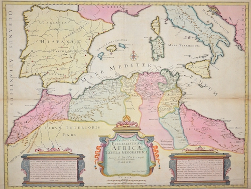 In Notitiam Ecclesiasticam Africae Tabula geographica……