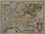 Europam, sive celticam veterem sic describere conabar Abrah. Ortelius