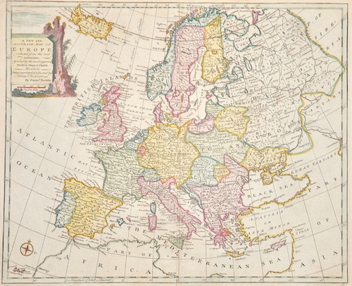 A new and accurate map of Europe. Collected from the best Authorities,..