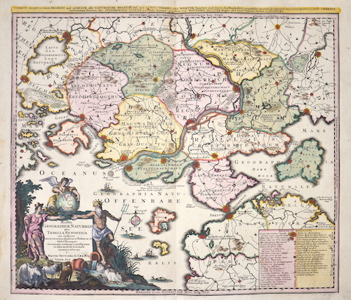 Mappa Geographiae Naturalis sive Tabella Synoptica uno conspectu..