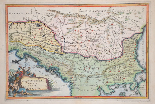 Pannonia, Moesia, Dacia, Ilyricum