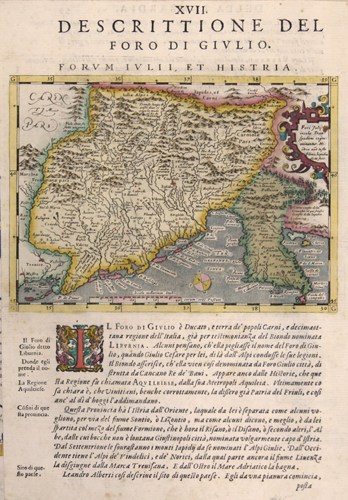 XVII. Descrittione del Foro di Givlio.