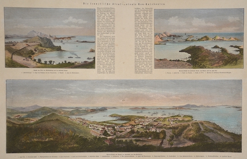 Ansicht von N´bi/ Generalansicht der Halbinsel Ducos/ Generalansicht von Numea, der Hauptstadt von Neukaledonien