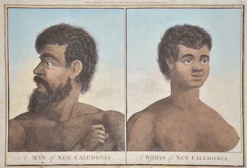 Man of New Caledonia/ Woman of New Caledonia