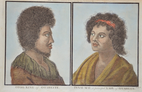 Otoo, King of Otaheite/ Tynai – Mai, a principal lady of Othaheite