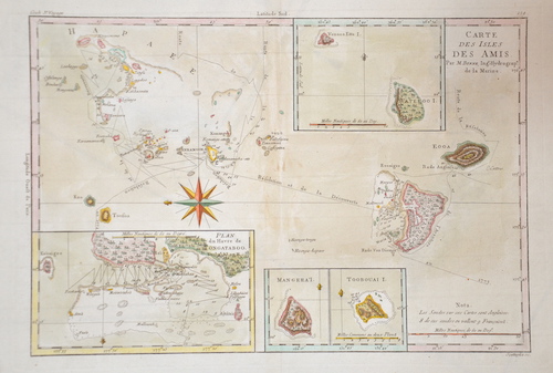Carte des Isles des Amis.