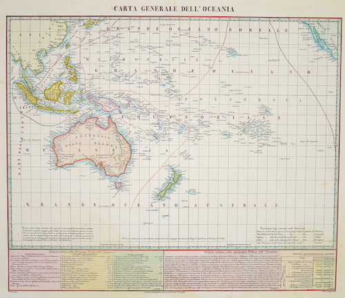 Carta Generale dell’Oceania
