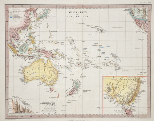 Australien und Polynesien.