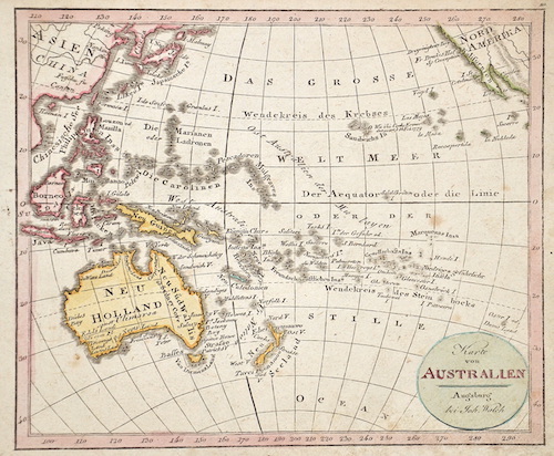 Karte von Australien