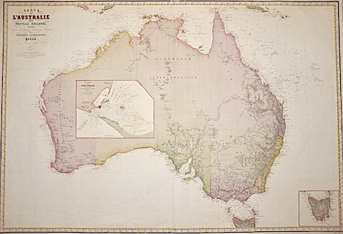 Carte de l’Australie