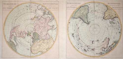 Hemisphere Septenrional" & "Hemisphere Meridional