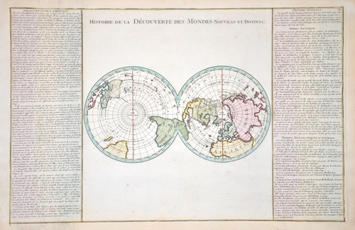 Histoir de la decouverte des Mondes nouveau et inconue