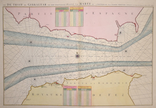 Le Detroit de Gibraltar ou sont exactement observee la Maree……