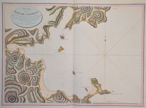 Plans de la baie de Castries située sur la côte orientale de Tartarie