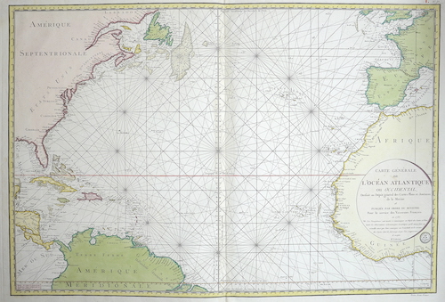 Carte Générale de L’Océan Atlantique ou Occidentall,…