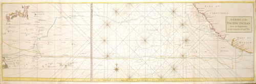 A Chart of the Pacific Ocean from the Equinoctial to the Latitude of 39 1/2d. No.