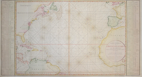 Carte Générale de L’Océan Atlantique ou Occidentall,..