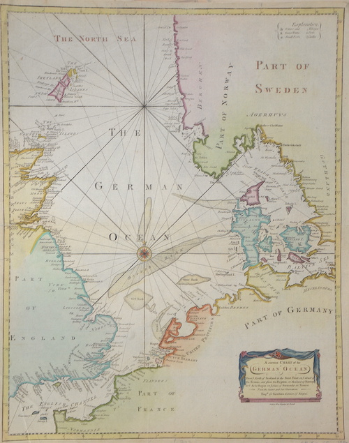 A correct Chart of the German Ocean