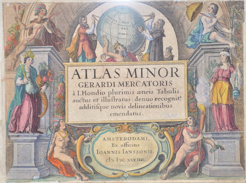 Atlas Minor Gerardi Mercatoris a I. Hondio plurimis aeneis Tabulis auctus et illustratus: denuo recognit,..