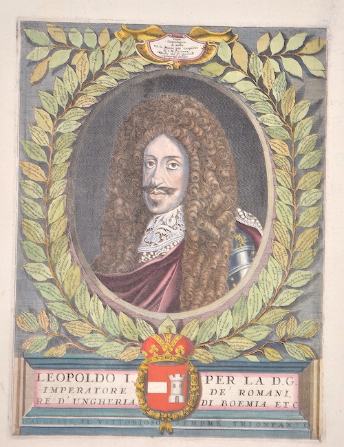 Leopoldo I per la D.G. Impertaore de´Romani, re d´Ungheria, di Boemia, ect.
