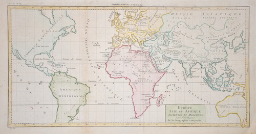 Europa, Asia ed Affrica antiche e moderne per l´ inteligenza della Geografia Comparata