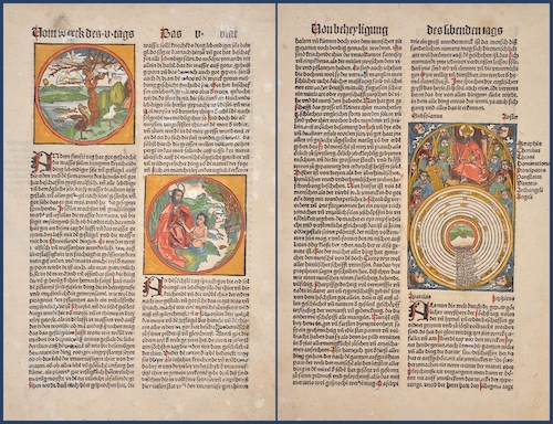 Von beheyligung des sibenden tags / Vom werck des ii tags Das ii. Blat